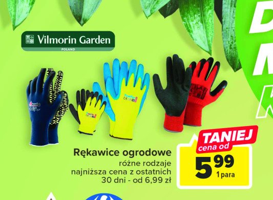 Rękawice wampirki Vilmorin garden promocja