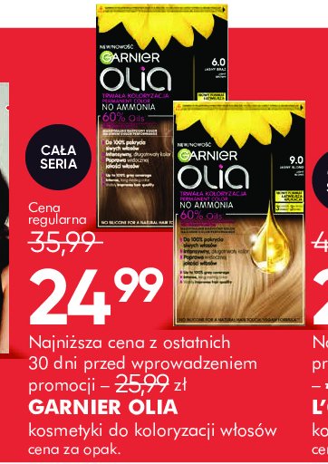 Farba do włosów jasny blond 9.0 Garnier promocja w Super-Pharm