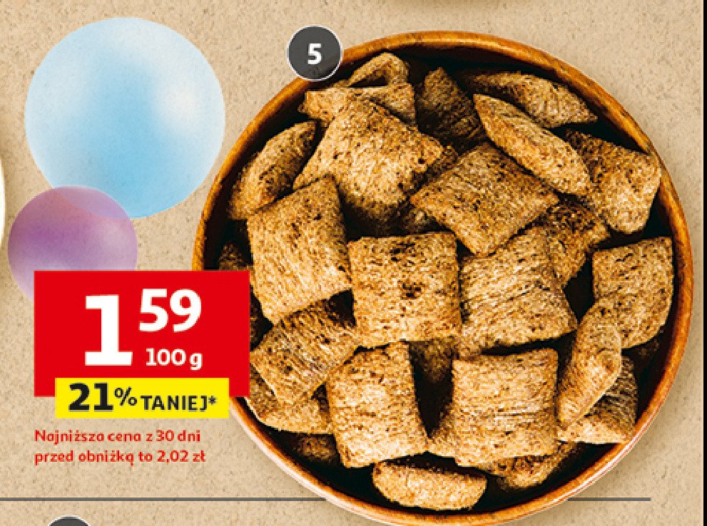 Poduszkowce z nadzieniem czekoladowym promocja w Auchan