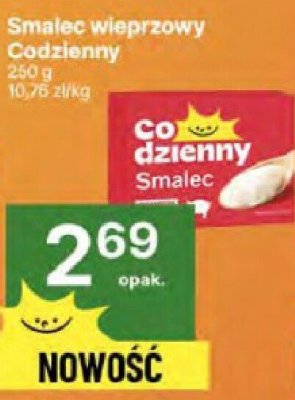 Smalec wieprzowy Codzienny promocja w Delikatesy Centrum