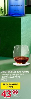 Likier Baileys 17% 700 ml promocja w Selgros