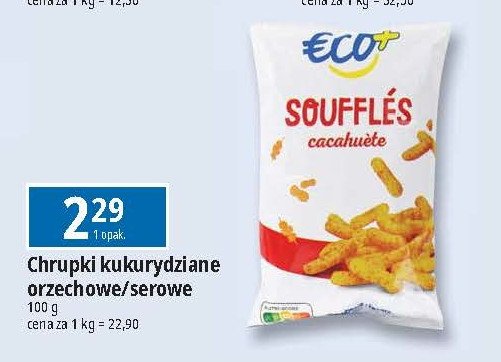 Chrupki orzechowe Eco+ promocja