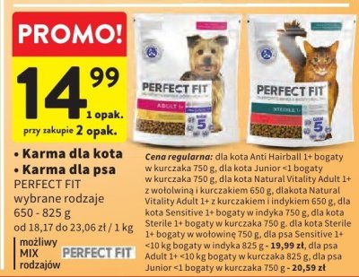 Karma dla psa promocja w Intermarche