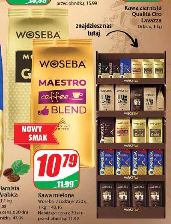 Kawa Woseba maestro promocja