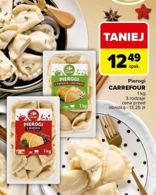 Pierogi CARREFOUR 1kg promocja w Carrefour