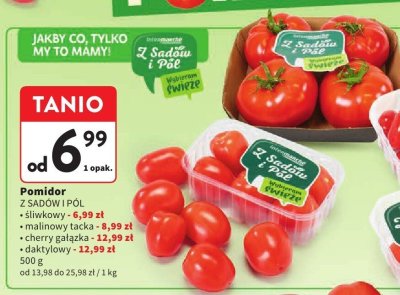 Pomidor daktylowy Simpl promocja w Intermarche