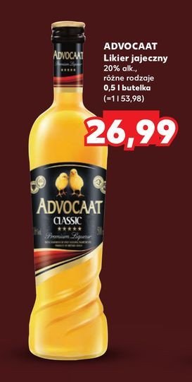 Likier Advocaat classic promocja