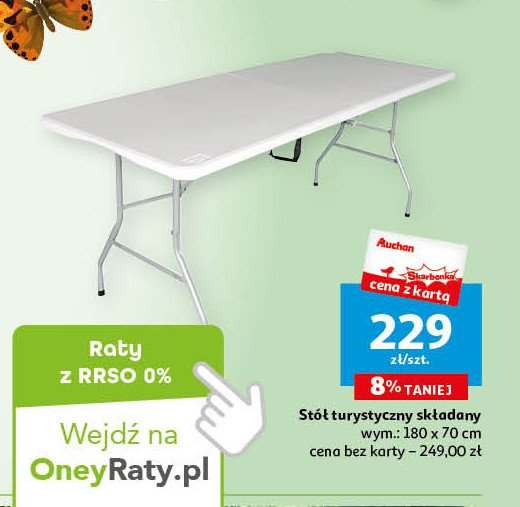 St贸艂 turystyczny sk艂adany promocja