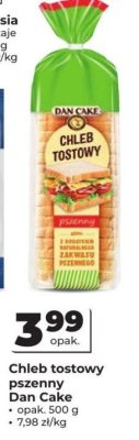Chleb tostowy pszenny Dan Cake promocja w Odido
