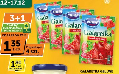 Galaretka truskawkowa Gellwe Gala promocja w ABC