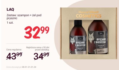 Zestaw: szampon + żel pod prysznic Ryszard z Bieszczad promocja w Rossmann