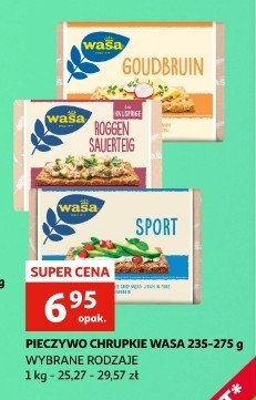 Pieczywo chrupkie sport Wasa promocja