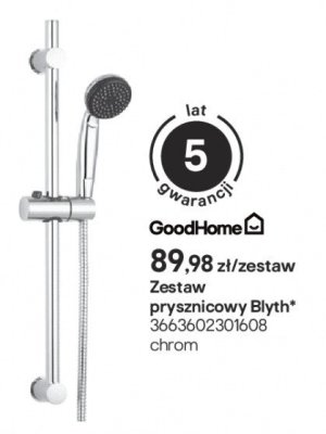 Zestaw prysznicowy Blyth promocja w Castorama