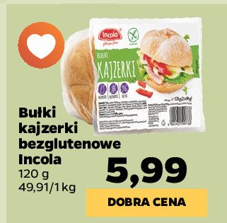 Bu艂ka 艣niadaniowa bezglutenowa Incola promocja
