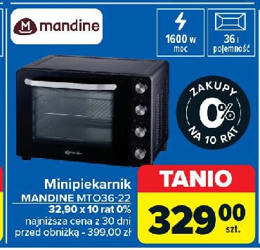 Opiekacz mto36-22 Mandine promocja