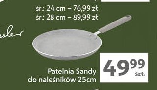 Patelnia do naleśników sandy 25 cm Florentyna promocja