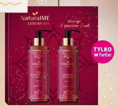 Zestaw kosmetyczny NATURALME Luxury SPA Orange & Passion Fruit promocja w Hebe