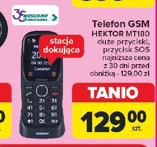 Telefon mt180 HEKTOR promocja