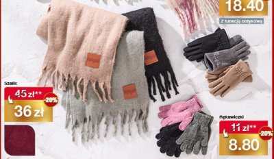 Szalik męski promocja w Woolworth