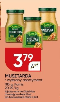 Musztarda wybrany asortyment promocja w Chata Polska