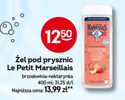 Żel pod prysznic Le Petit Marseillais brzoskwinia-nektarynka promocja w Żabka
