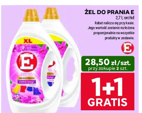 Płyn do prania E aromatherapy promocja