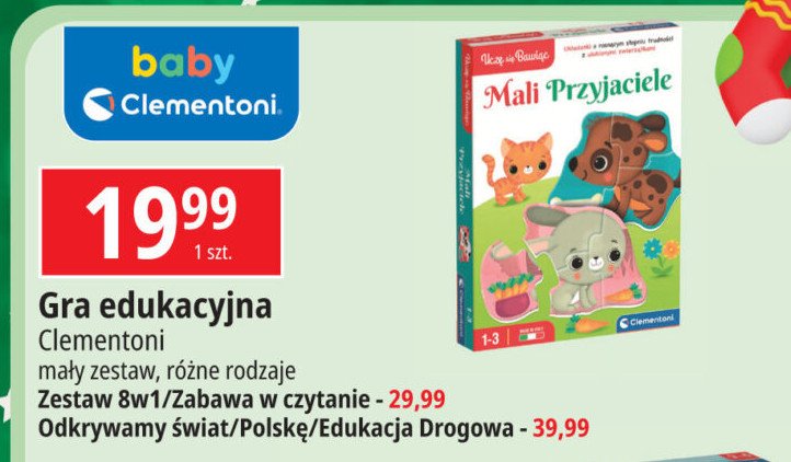 Ucz臋 si臋 bawi膮c - edukacja drogowa Clementoni promocja