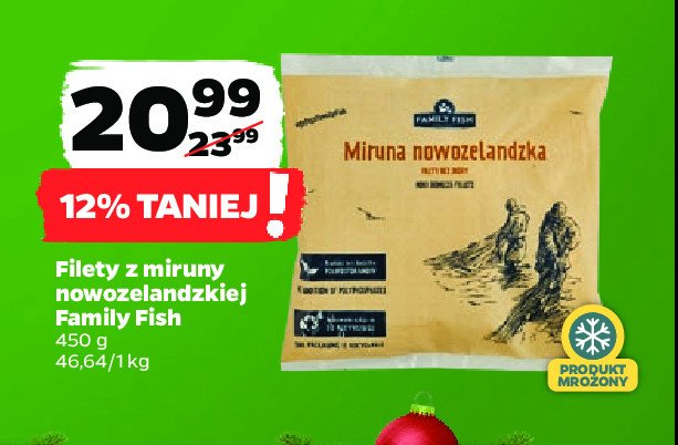 Miruna nowozelandzka Family fish promocja