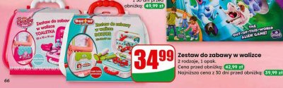 Zestaw do zabawy w walizce 2 rodzaje Dino promocja w Dino
