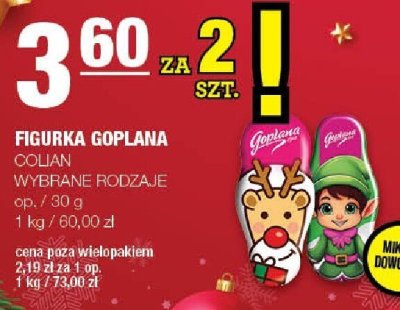 Figurka goplana promocja w SPAR