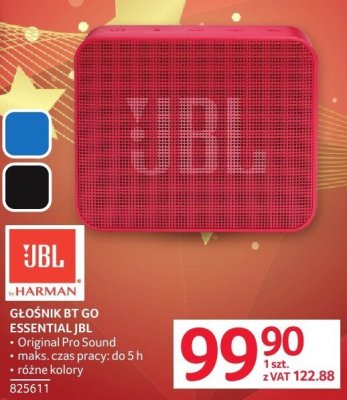 Głośnik JBL Go Essential BT promocja w Selgros