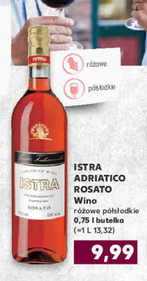 Wino Istra adriatico rosato promocja