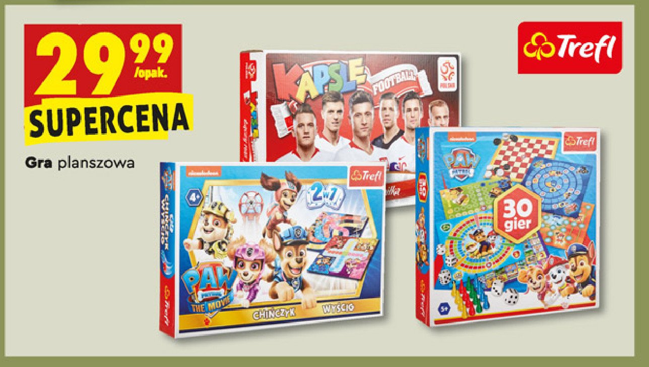 Gra kapsle Trefl promocja