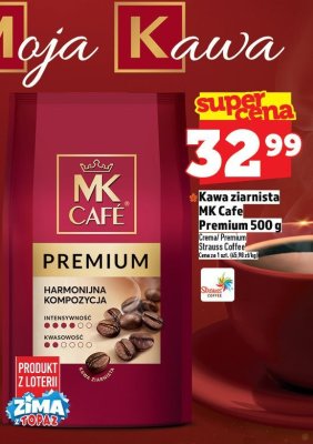 Kawa ziarnista MK Cafe Premium 500 g promocja w TOPAZ
