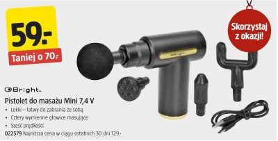 Pistolet do masażu Mini 7,4 V Bright promocja w Jula