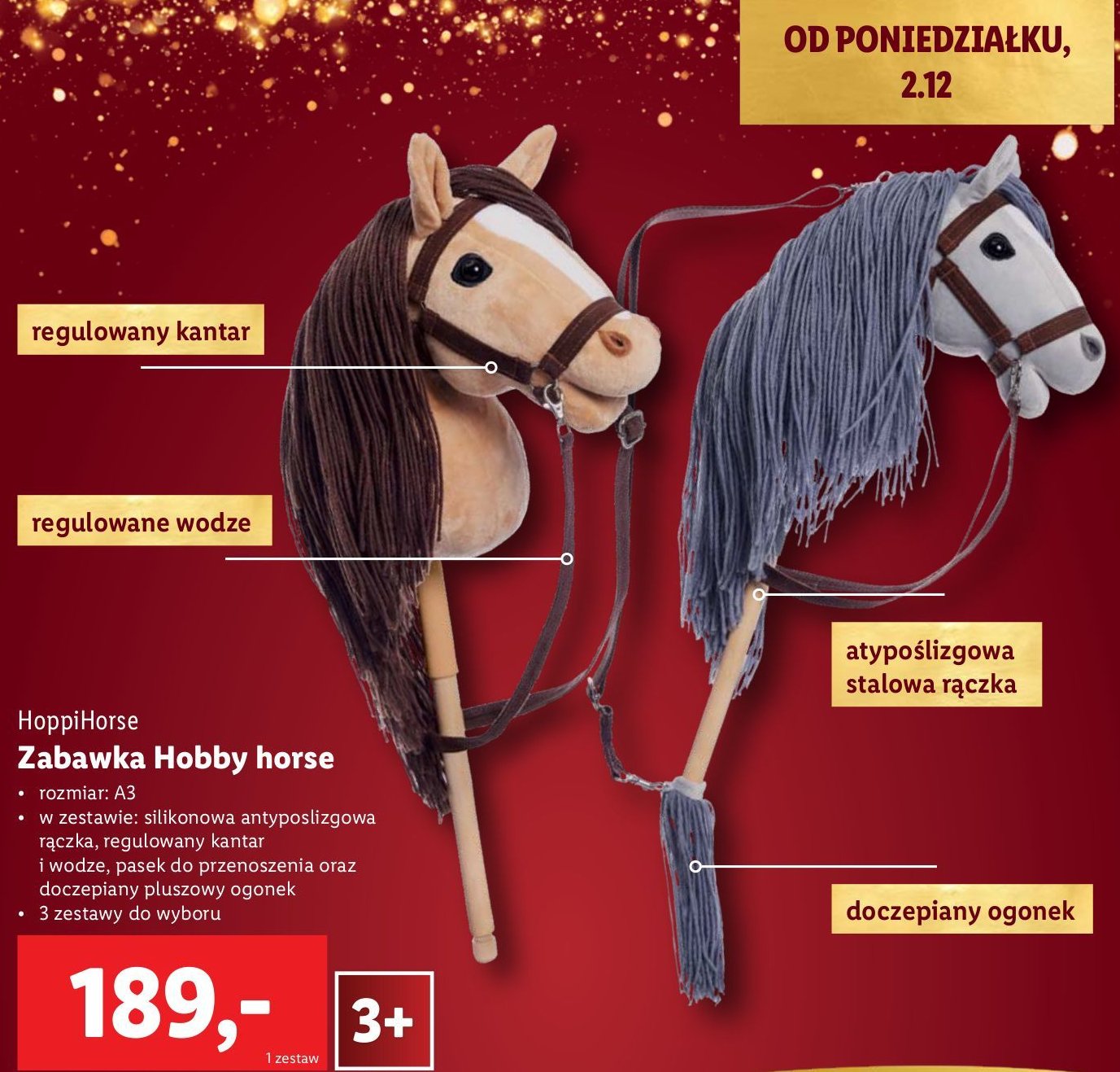 Zabawka hobby horse promocja