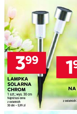 Lampka solarna promocja
