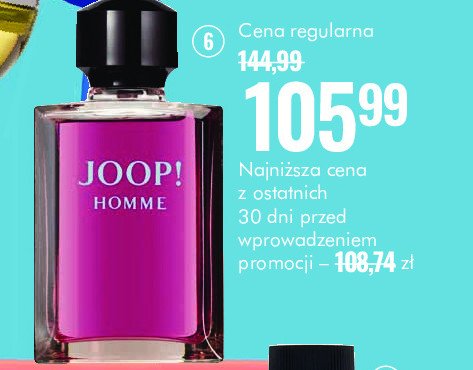 Woda toaletowa Joop! Homme promocja