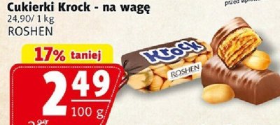 Cukierki Krock na wagę ROSHEN promocja w Prim Market
