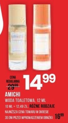 Woda toaletowa AMICHI promocja w Drogerie Natura