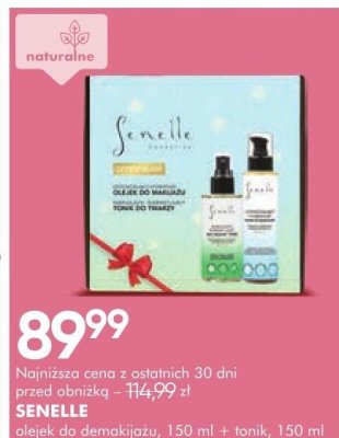Zestaw kosmetyków SENELLE olejek do demakijażu, 150 ml + tonik, 150 ml promocja w Super-Pharm