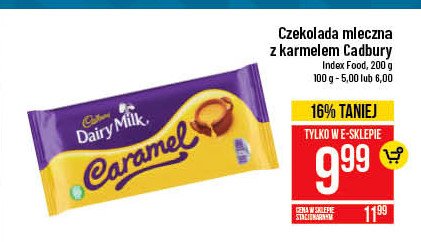 Czekolada dairy milk Cadbury promocja