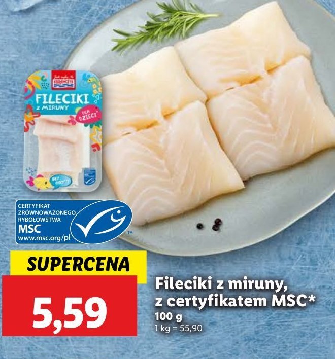 Filet z miruny Abramczyk promocja
