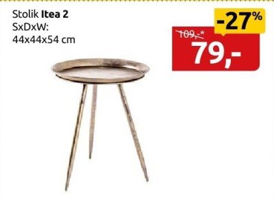 Stolik Ikea 2 promocja w Black Red White