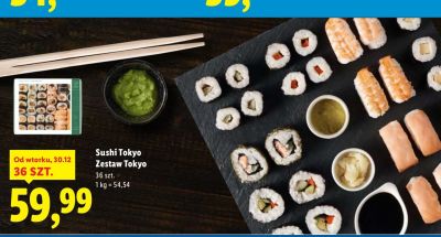 Sushi Tokyo Zestaw Tokyo promocja w Lidl