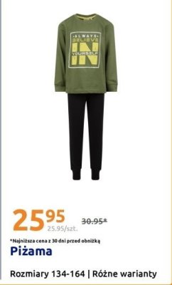 Piżama promocja w Action