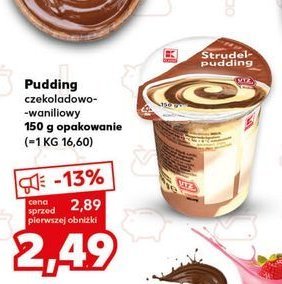 Pudding waniliowo-czekoladowy K-classic promocja