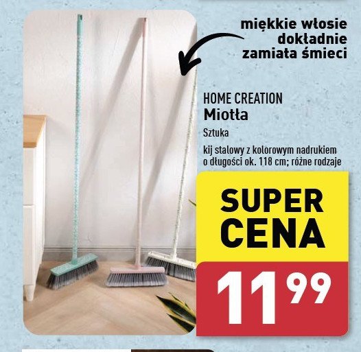 Miotła Home creation promocja