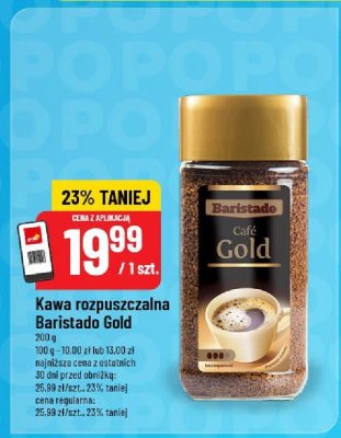 Kawa rozpuszczalna Baristado Gold promocja w POLOmarket