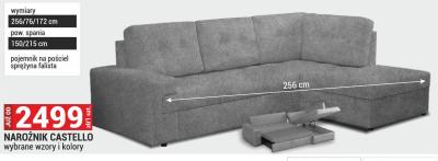 Narożnik Castello promocja w Merkury Market